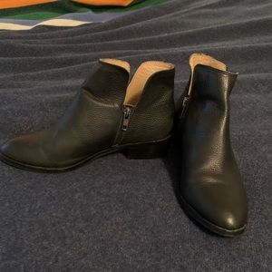 Splendid Leather Ankle Booties